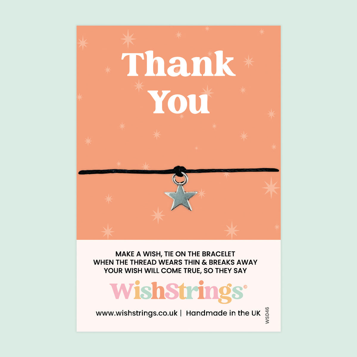 Thank You Bracelet – Wish Bracelet With Card | Thoughtful Appreciation Gift