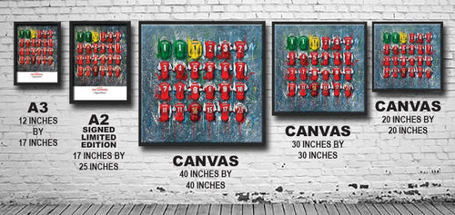 Aston Villa A3 Framed Print – Iconic Football Shirt Wall Art A3